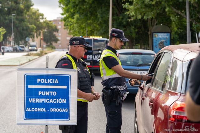 Policía Local de Cartagena realiza 464 controles de alcoholemia