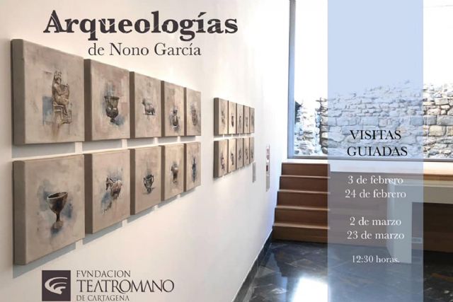 El artista Nono García realizará una visita guiada a la exposición ´Arqueologías´ en el Museo Teatro Romano