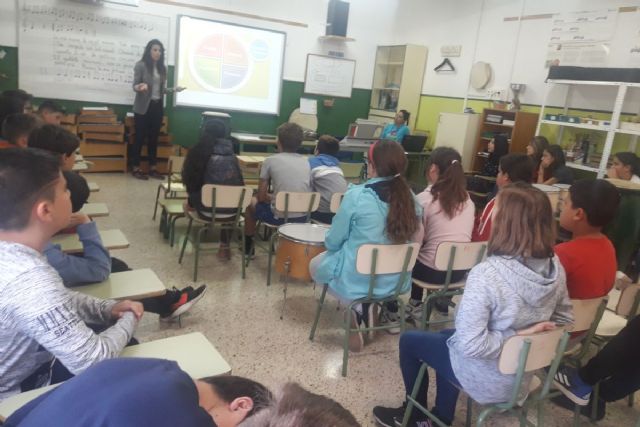 Día de aprendizaje sobre nutrición y deporte en los colegios Concepción Arenal y San Fulgencio