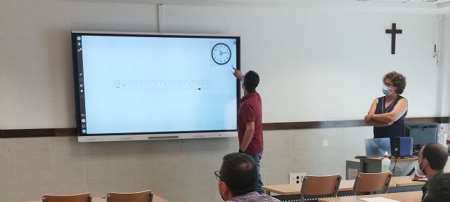 La UCAM instala en las aulas de su Campus de Cartagena pantallas digitales de última generación