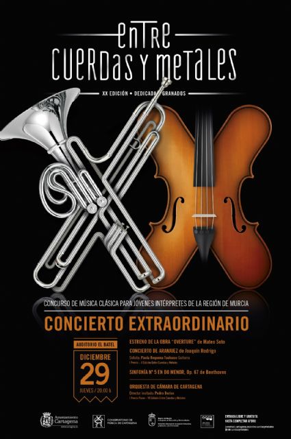 Casi 200 jovenes musicos se inscriben en la XX edicion de Entre cuerdas y metales