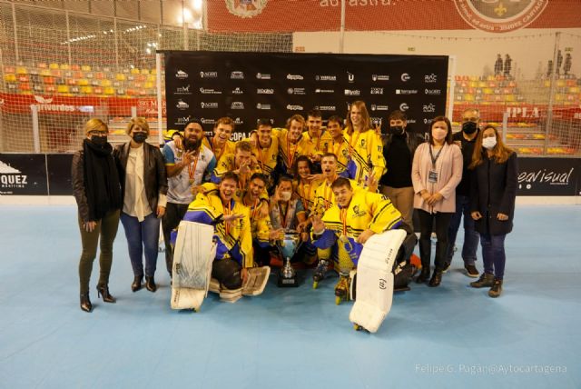 Cartagena se convierte en la capital del hockey línea al acoger las Copas del Rey y la Reina